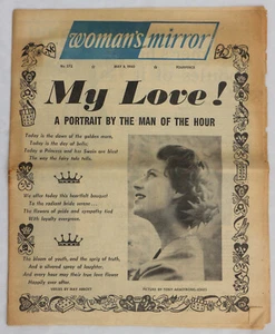Vintage Damen Spiegel Zeitschrift Zeitung 6. Mai 1960 - Bild 1 von 3