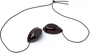 Lunettes de lit de bronzage noir Igoggles 6 pièces lunettes de soleil plage bronzage - Photo 1/2