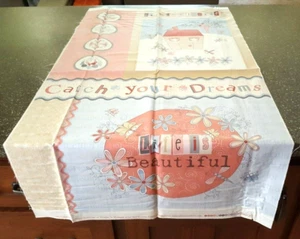 Life Is Beautiful Panel 23x42 Helen Stubbings Red Rooster - Picture 1 of 5