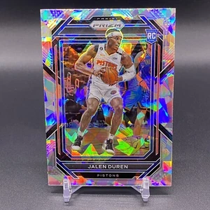Ghiaccio incrinato! 2022-23 Panini Prizm Jalen Duren RC Detroit Pistons Rookie #239 - Foto 1 di 2