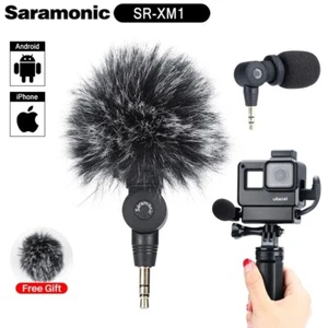 Saramonic SR-XM1 3.5mm Wireless Microphone for Camera DSLR Smartphone Gopro Hero - Picture 1 of 10