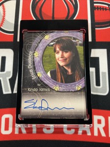 Stargate SG-1 Season Eight Erica Durance as Krista James Autograph Card🔮