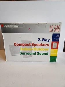AudioSource Wasserdicht Innen/Außen LS-545 2er-Set weiß - 125 Watt - NOB - Bild 1 von 6