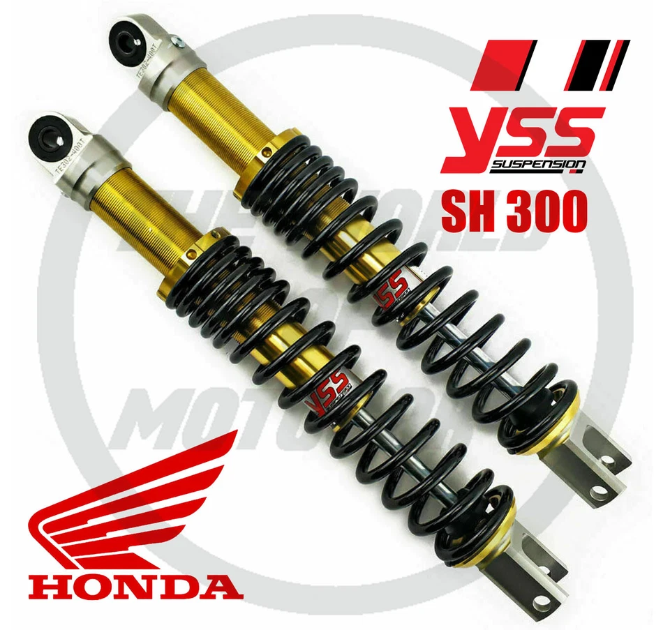 Amortisseurs Honda Sh ABS 300 2015 2016 2017 2018 2020 Réglable YSS - Photo 1/2