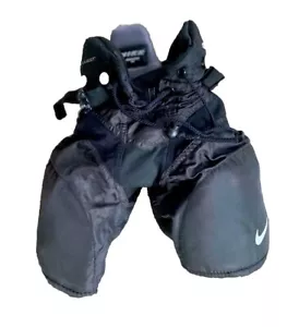 Nike Quest Junior Youth Small 8-10 Hockey Pads Pants Padded Black - Picture 1 of 9