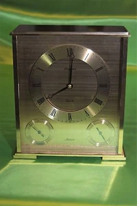 OROLOGIO DA TAVOLO DUGENA-KIENZLE IN OTTONE MASSICCIO E GARANZIA  - Foto 1 di 3