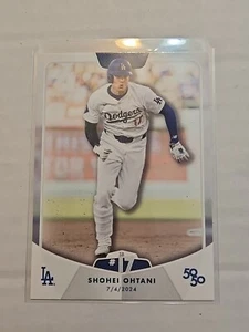 2024 Topps 50/50 Shohei Ohtani #17 SB 17 Stolen Base Dodgers Paper Base - Picture 1 of 2