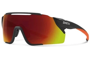 Gafas de sol Smith Attack Mag MTB negro mate ceniza, espejo rojo ChromaPop + bono - Imagen 1 de 1