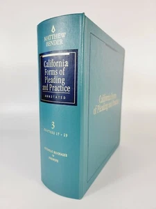 California Forms of Pleading and Practice, Alcoholic Beverages To Answers, Vol 3 - Bild 1 von 8