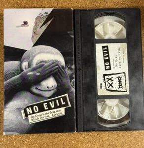 1993 - No Evil Snowboarding VHS Video - Craig Kelly Matt Goodwill Dave Hatchett - Imagen 1 de 4