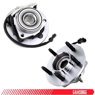 Pair Front Wheel Hub Bearing Assemblies for 2000 2001 2002 2003 2004 Ford F-150 Foto 1 de 4