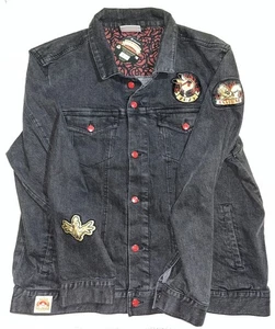 Chaqueta Denim ADULTO XL Arcanine Pikachu Pokemon Campeonato Mundial 2025 Exclusiva - Imagen 1 de 2