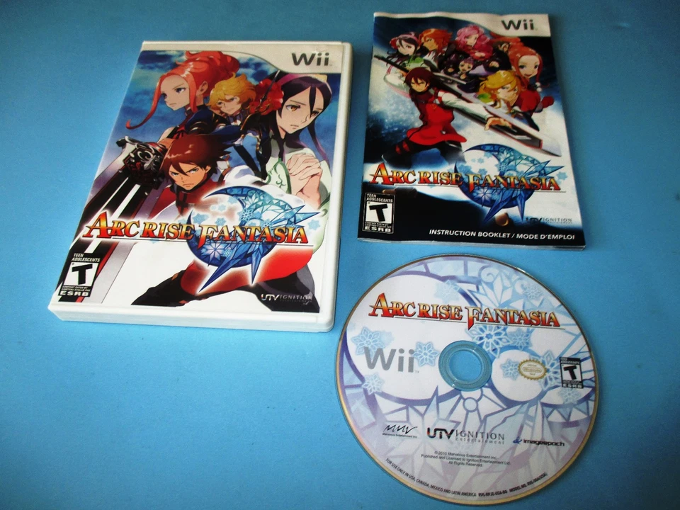 Arc Rise Fantasia Nintendo Wii Game w/Case & Manual - Image 1 of 1
