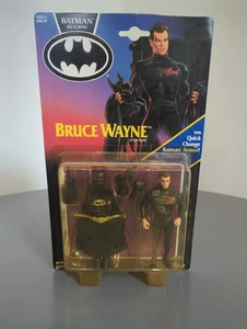 Batman Returns Bruce Wayne Action Figure Very Rare Vintage 1991 Kenner Sealed - Picture 1 of 8
