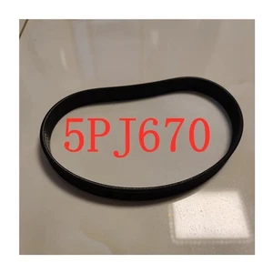 2PCS NEW Treadmill Drive Belt 5PJ670 Rubber Ribbed Belts PJ670 5ribs - Foto 1 di 4