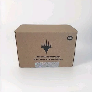 MTG Secret Lair Commander Deck Raining Cats and Dogs Edition, New Sealed - Picture 1 of 3