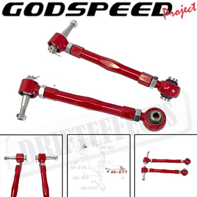 Brazos laterales superiores traseros ajustables cojinete esférico para Mazda RX-8 FE 2004-11 Foto 1 de 4