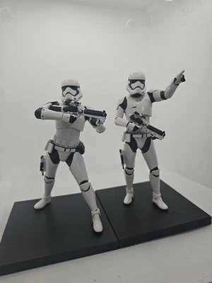 ArtFx+ Kotobukiya Star Wars First Order Stormtrooper TWO PACK 1/10 Scale Sealed  - Image 1 of 4