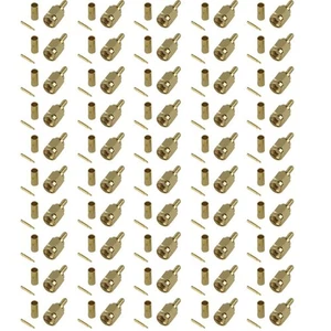 50 Pack SMA Male Crimp Connector - RG316/RG174 Cable Crimp Easy to Use - Picture 1 of 4