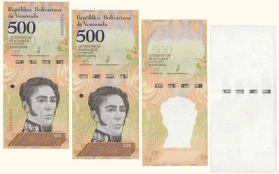 VENEZUELA, 500 Bs Soberanos, Mayo-18-2018, Serie F8, UNC. **PRUEBA DE IMPRESION - Image 1 of 2