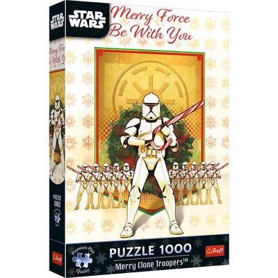 Star Wars Clone Storm Troopers 1000 Piece Christmas Jigsaw Puzzle Trefl Gift - image 1 of 4