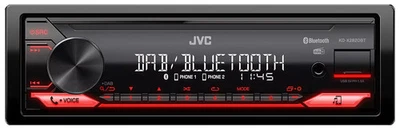 JVC KD-X282DBT MP3-Autoradio mit DAB Bluetooth USB AUX-IN - Bild 1 von 3