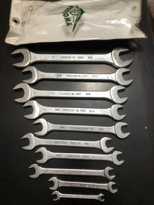 (10) Vintage Thorsen Open End Wrench Set 1/4" to 1" - #PO-10 - USA Made!! - Picture 1 of 21