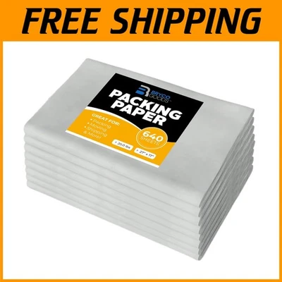 Essential 640 Sheets of Moving Newsprint Paper - Tear-Resistant and Reusable - Image 1 of 4