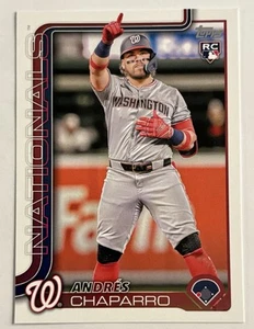 2025 Topps Series 1 - Andres Chaparro #167 (RC) - Picture 1 of 2