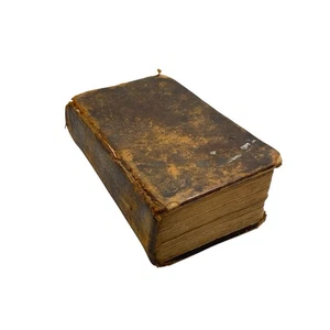 Antik 1818 Stereotypie Ausgabe Bibel Altes Und Neues Testament Collin's LESEN - Bild 1 von 15