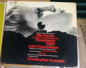 ROSEMARY'S BABY Film Score LP Original 1968 Horror Classic Mia Farrow, VG Vinyl - Picture 1 of 1