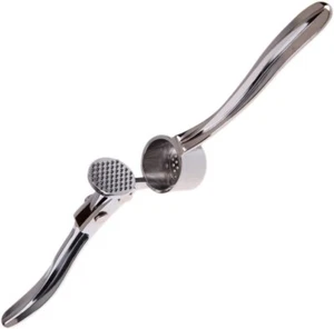 Knoblauchpresse Knoblauchwippe Wippe Presse Knoblauch Rostfrei Spülmaschinenfest - Bild 1 von 13