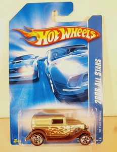 ** 2008 All Stars Hot Wheels Die Cast, Lt. Brown '32 Ford Delivery #49/196 - Picture 1 of 3