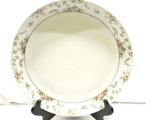 Hutschenreuther Selbe Bavaria Germany HUT799 Floral Birds on Rim Chop Platter - Picture 1 of 5