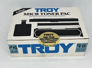 Troy MICR Toner PAC Troy 308 or 315 Non Impact Micr Printer Part # 83-15653-001 - Picture 1 of 9