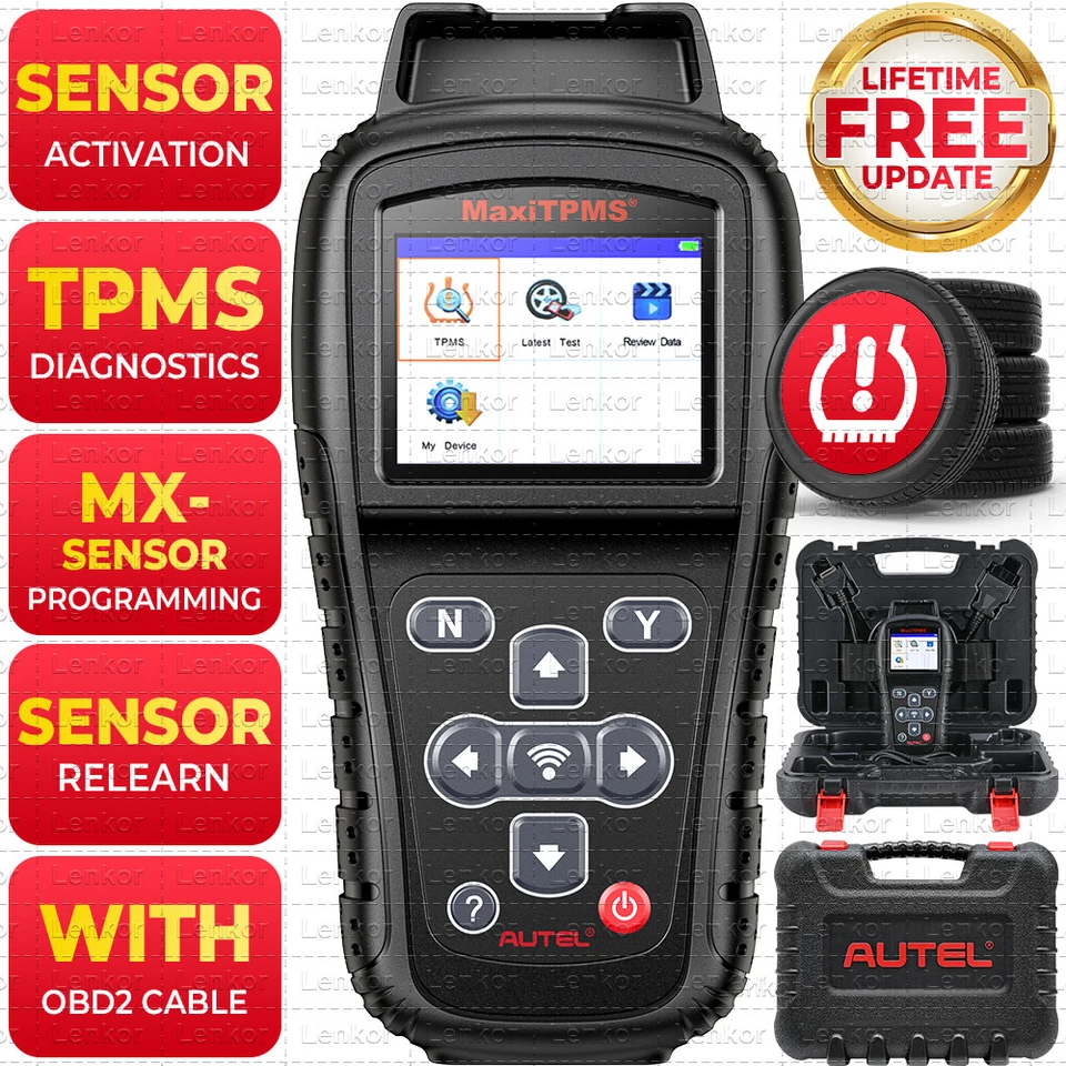 AUTEL MaxiTPMS TS408S OBD2 TPMS Sensor Programming Relearn Diagnostic Scan Tool