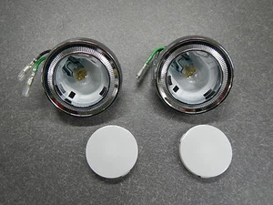 1962 1963 1964 Chevrolet Impala Courtesy Lights Sail Panel Light Pair (2) Chevy - Picture 1 of 7