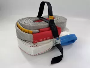 Kit Cinghia Traino 14ton 4mtr - Kinetic 8ton - 10mtr Landrover Suzuki Fuoristrada - Foto 1 di 5