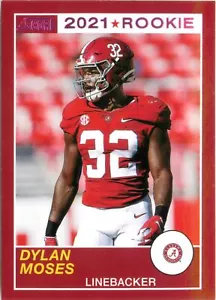 Dylan Moses RC 2021 Chronicles Draft Picks SCORE PINK Rookie Card #51 ALABAMA - Picture 1 of 2