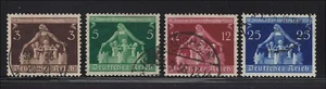 Germany Scott # 473-476 Used 6th Int'l Congress of Municipalities 1936 - Picture 1 of 1