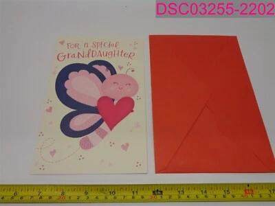 QTY=6;孙女情人节卡片蝴蝶带心形 6688999 TDV06682864 — 第 1/4 张图片