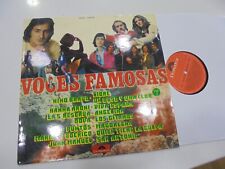 Voices Famous VOL.2 LP Spain 1973 Nino Bravo, The Dots