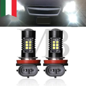 Coppia 2 Luci Lampade H11 LED Fendinebbia Auto Bianco 6000K CANBUS Universali - Bild 1 von 11