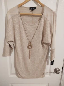 Damen BCX Top Größe Large Beige - Bild 1 von 6