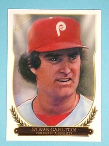 2018 Topps Gallery Hall Of Fame Steve Carlton Philadelphia Phillies #HOF-12