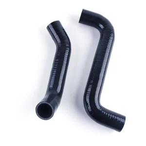 Manguera de radiador de silicona negra para Subaru Impreza WRX STI GDA GDB GGA GGB EJ20 00-07 - Imagen 1 de 10