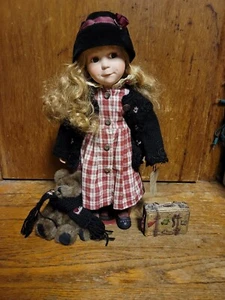 Brittany The Boyds Collection Yesterdays Child Doll 1998 VTG complete  - Picture 1 of 14