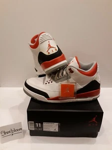 Jordan III 3 OG Fire Red Size 11 BNIB - Picture 1 of 1