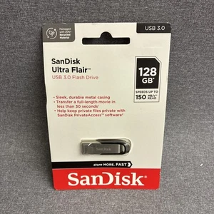 SanDisk Ultra Flair SDCZ73-128G-G46 - USB 3.0 flash drive, 128GB capacity - Bild 1 von 2