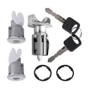 JUEGO DE CILINDROS DE ENCENDIDO Y CERRADURA DE PUERTA PARA BRONCO F-150 F-250 F-350 1992-96 CON LLAVE IGUAL - Imagen 1 de 18